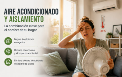 Aire Acondicionado y Aislamiento: cómo mantener tu casa más fresca en verano